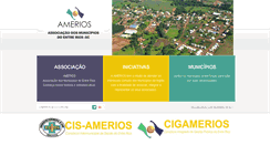 Desktop Screenshot of amerios.org.br